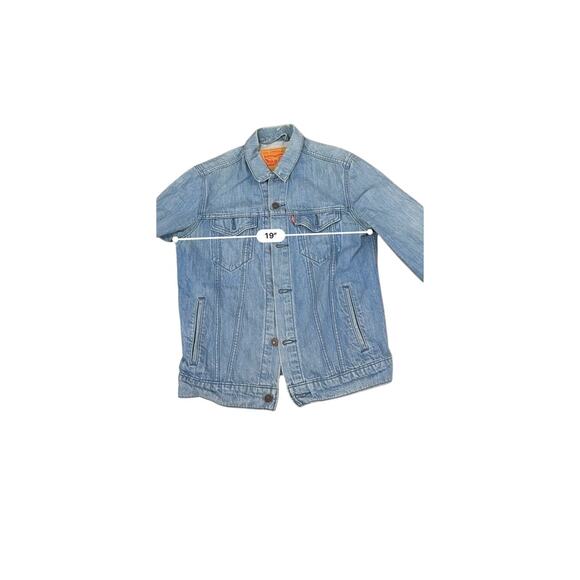 Levi’s 72334 Light Wash Denim Trucker Jacket M - Picture 8 of 8